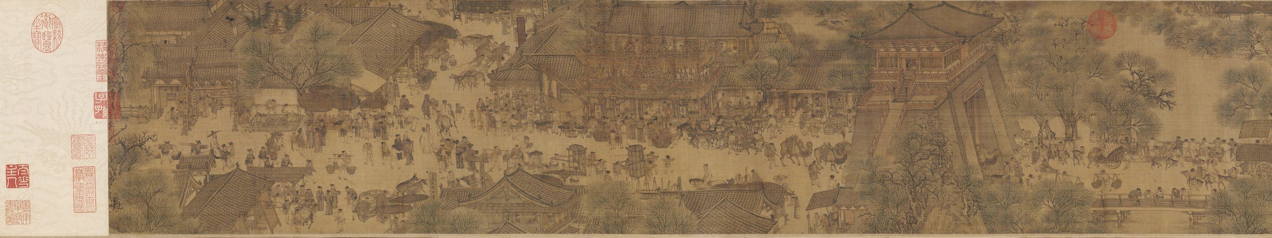 Along the River During the Qingming Festival — The City · Seals and the Walled Interior
