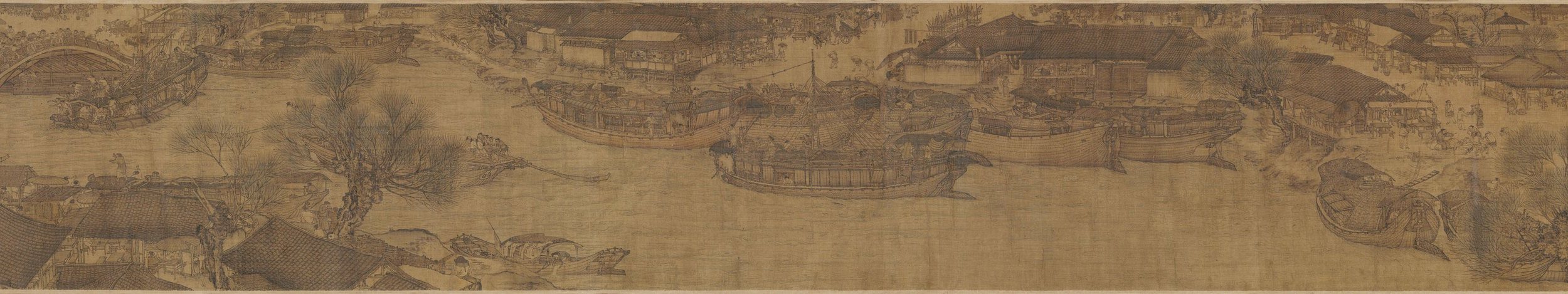 Along the River During the Qingming Festival — The Canal · Working Boats